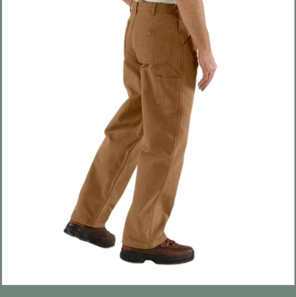 Washed Duck Work Pants by Carhartt B11 - Picture 3 of 16